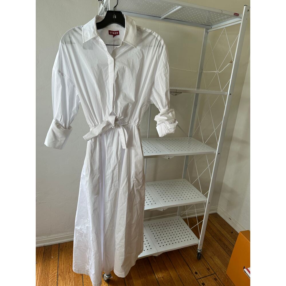 Staud Lisa white dress xs